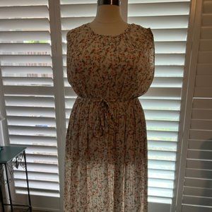 Shein Curve 4X Floral Dress